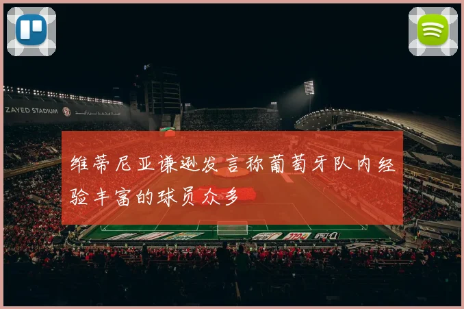 维蒂尼亚谦逊发言称葡萄牙队内经验丰富的球员众多